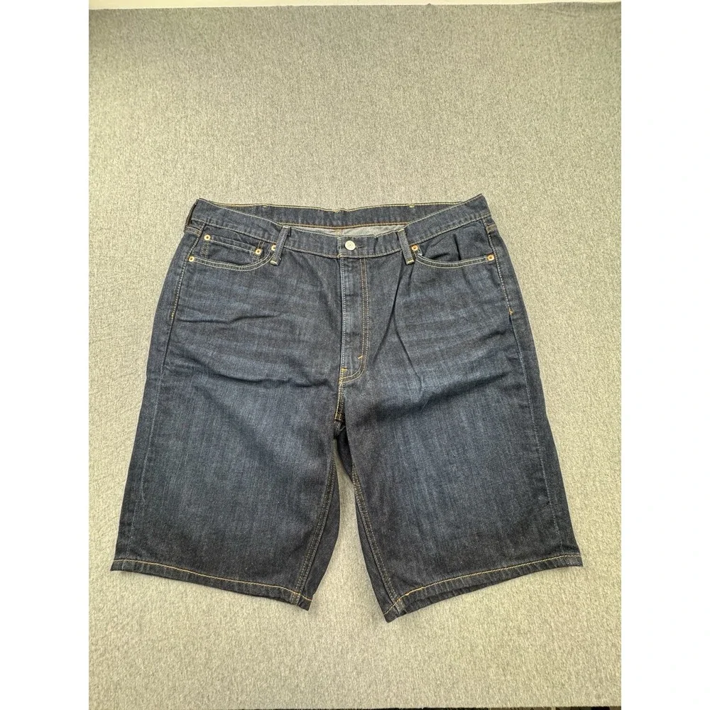 Levis 541 Shorts Mens 40 Denim Dark‎ Blue Bermuda 11